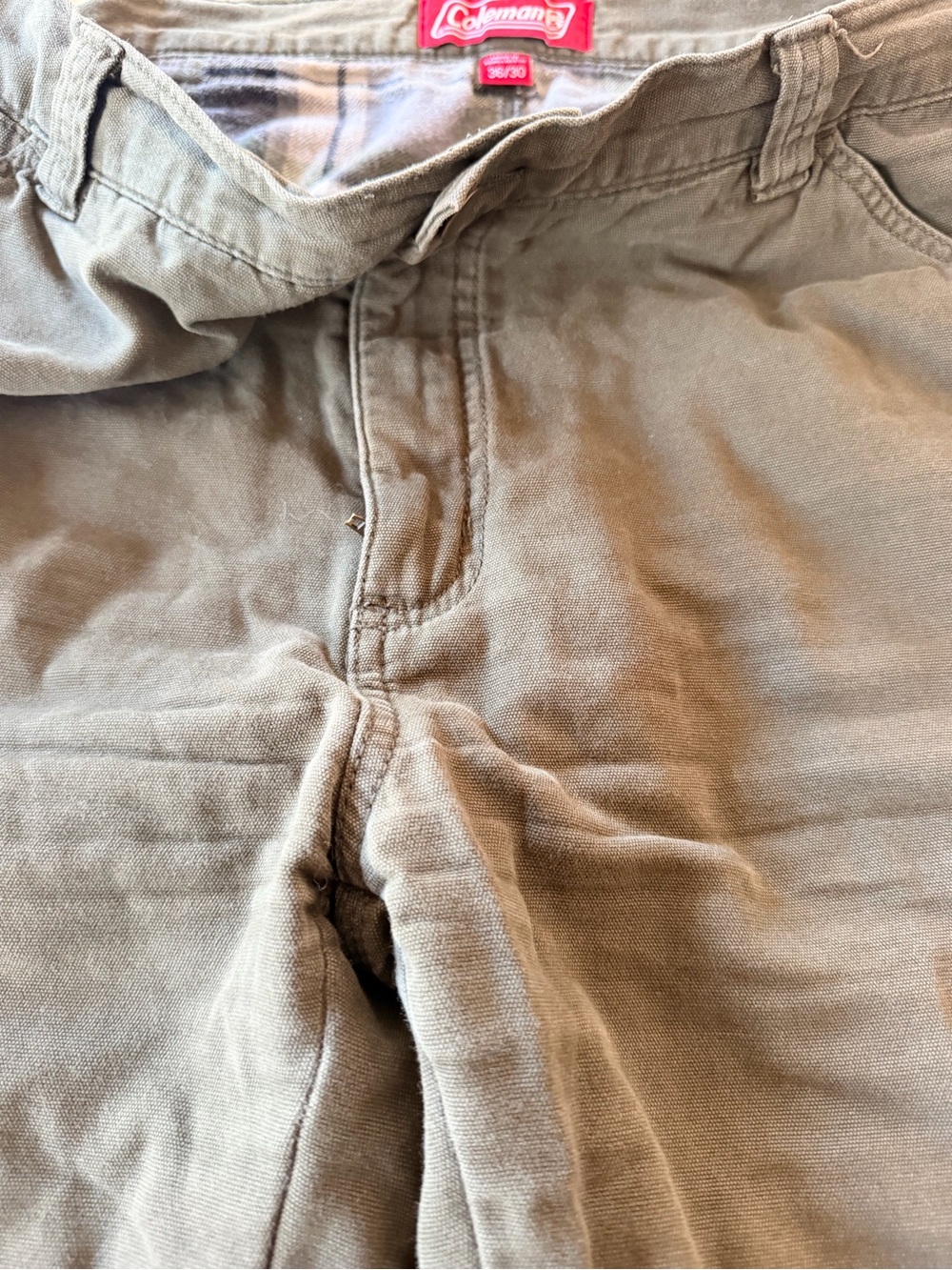 Coleman Men's Olive-Tan insulated pants